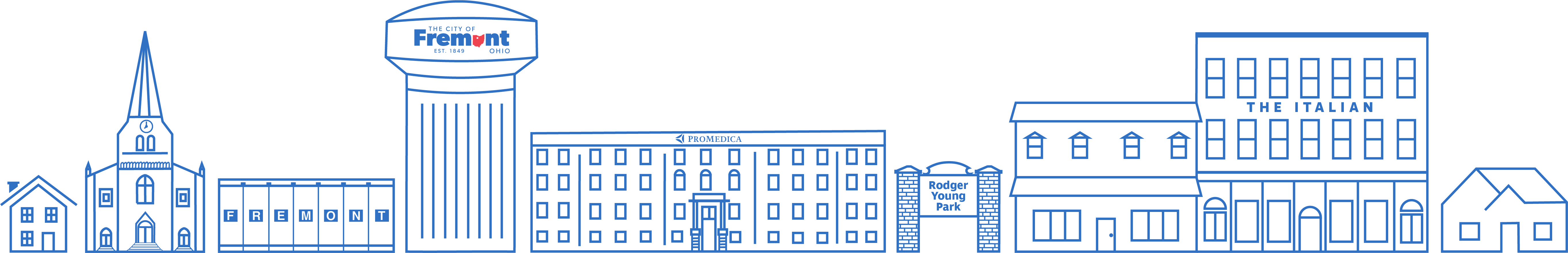 Church with new logo1 City of Fremont Graphic